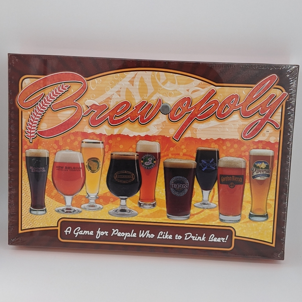 Factory Sealed Brew•opoly Board Game